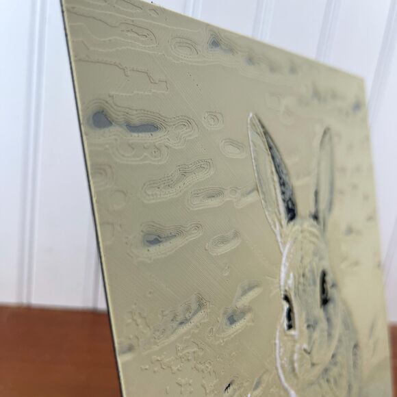 Bunny Wall Art, Bunny on the Beach Wall Art, Rabbit Wall Art - Picture 6 of 10